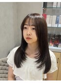 ナチュラルレイヤー/シャギーレイヤー/透明感カラー/樋口美咲