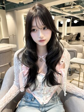 マインバイアフロートギンザ(MYNE by AFLOAT GINZA) レイヤーカット/顔周りカット/シースルーバング