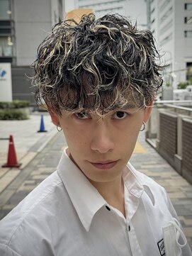 ヒロギンザ 大阪本店(HIRO GINZA) ピンウェーブ×メッシュ