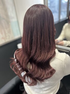 グランディールヘアデザイン(grandir hairdesign) レッドブラウン!-Yurika-