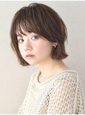 イメチェン／ピンクベージュ／前髪/クールショート/67