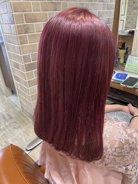 ネオリーブエム(Neolive em;) ワンブリーチ ブリーチオンカラー ディープピンク