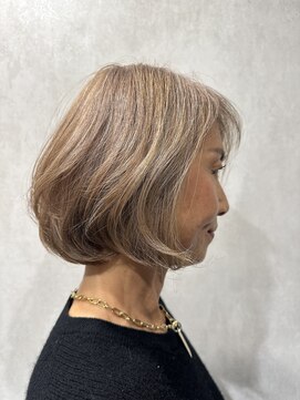 白髪ぼかし/白髪染め/ヴィラロドラ/髪質改善/白髪ぼかし