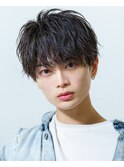 ニュアンスパーマ/波巻きツイストスパイラル/メンズカット[横浜]