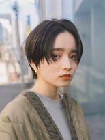 ガーデンヨコハマエスト(GARDEN YOKOHAMA est)&nbsp;ショート　ショートボブ　ハンサムショート　似合わせカット