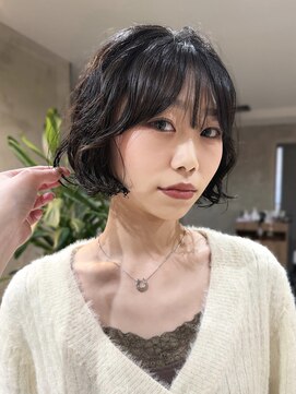 ハーフェン(HAfeN) リップラインボブパーマ
