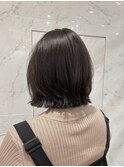 ふんわりレイヤー×赤み消しグレージュ【柳澤優名】