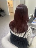 cherry pink brown