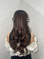 プルクラギンザ(PulchraGINZA)&nbsp;ハーフツイン/ヨシン/韓国/ハーフアップ/パール/ブライダル/結婚