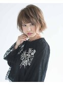 ショートボブウェーブ