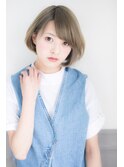 ナチュラルショートボブ