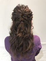 コム(com by neolive)&nbsp;ハーフアップ＊ヘアセット