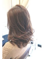 ヘアー デザイン レガリタ(Hair Design LEGALITA)&nbsp;抜け感ミディアムレイヤー