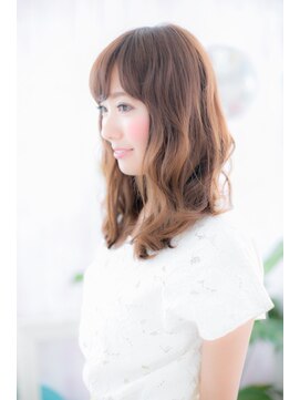ミック ヘアアンドビューティー 大山店(miq  Hair&Beauty) 抜け感ゆるカールの愛され☆お嬢様フェミニン