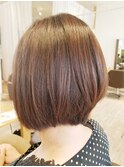 前下がりボブ(スタイリスト西田)