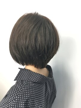 コピーヌ 高田馬場店(Copine) 小顔見せを狙うなら☆ひし形ショートボブ×グレージュ☆