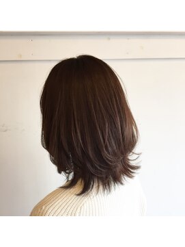 カタチヘアー(HAIR) カタチ。。。ソフトウルフ。。。。