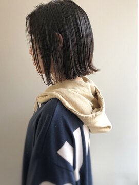 エル セルカ 高田馬場(el CERCA) [高田馬場新宿池袋]カジュアルストリートな切りっぱなしボブ