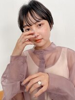 フィルムス 銀座(FILMS) レイヤーカット/デザインカラー/ウェットヘア/オリーブベージュ
