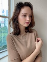 アフロート ディル(AFLOAT D'L)&nbsp;AFLOAT《矢田菜津紀》表参道/レイヤーくびれ◎ピンクブラウン