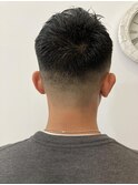 スキンフェード、バーバスタイル