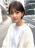 ショートボブ/インナーカラー/ケアブリーチ/ハイライト 渋谷