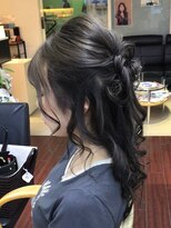 ヘアサロン ユニティ(Hair Salon Unity) パーティーハーフアップ