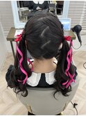 アッシュブラック×ツインテール