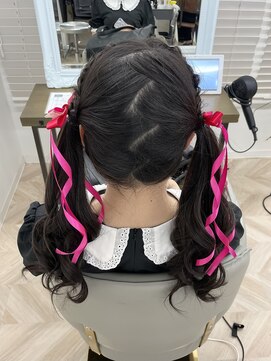 ローラン(ROULAND) アッシュブラック×ツインテール