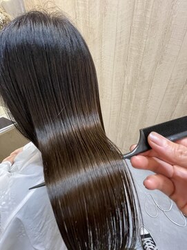 エクラートリアン 藤沢店(ECLART Lien) 透明感白髪ぼかしカラー[藤沢/髪質改善]