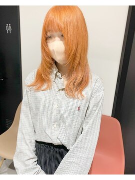 シピ バイ ブレス(shipi. by brace) アプリコットオレンジ