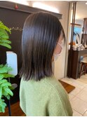 縮毛矯正ナチュラルストレートボブ☆ヘルシースタイル♪