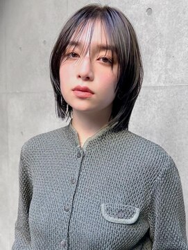 オーブ ヘアー ジン 松阪店(AUBE HAIR jin) 20代・30代_顔回りウルフ