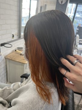 ヘアーデザイン ヴィヴィ(Hair Design ViVi) #インナーオレンジ