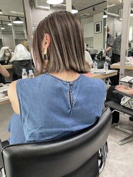 レディアル 大宮(REDEAL ope.) 【ハイライト】ベージュハイライトバレイヤージュ