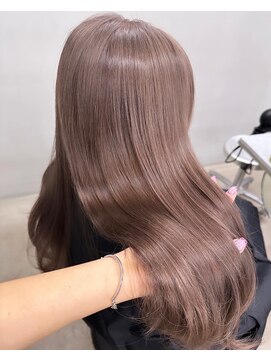 サイン 渋谷(SIGN) 【SIGN レイヤーカット】グレージュ