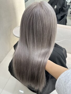 ガガ 心斎橋(GAGA) イメチェン◎ペールベージュ大人ガーリーハッシュカット