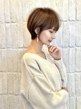 emiwo style* 乾かすだけでキマる再現性upのショートcutはで[石川町駅/ショートカット/ショートボブ]