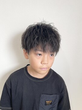 ヘアステーションフラット(HAIR STATION FLAT) キッズ無造作マッシュ