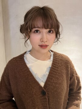 ペレ 梅田(PELE) 前髪/アンブレラカラー/こなれミディ/イメチェン/ウェーブパーマ