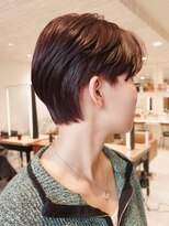 ボコカ(bococa) 【macana指名】ワインレッド 暖色 ハンサムショート ピンク 登戸