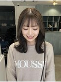【Signet by VISEO】オリーブカラー×くびれヘアー
