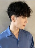 【PARK】メンズラフスパイラル×マッシュショート