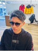 カット+ツイストスパイラル+メッシュ+カラー