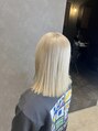 リー 天王寺(Lee) white blonde
