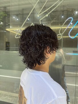 メンズサロン キング 梅田店(Men’s salon K!ng) 波巻きツイストスパイラルパーマ/フェザーパーマ/眉毛/メンズ