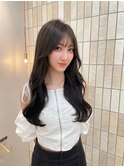 韓国 レイヤーカット 髪質改善 ブリーチなし トリートメント