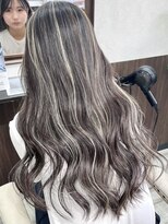 ベルヘアーデザイン 堺東(Belle hair Design)&nbsp;コントラストハイライト/外国人風/レイヤーカット/堺東