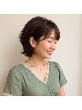 スープレックス ヘアーデザイン(SOUPREX HAIR DESIGN) SOUPREX大人可愛いショートボブ 20代 30代 40代 50代 60代