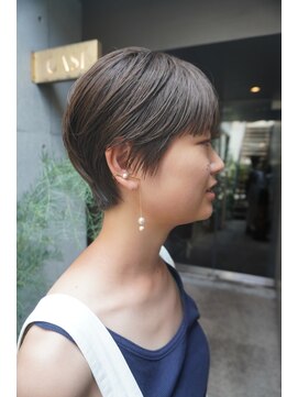 カシ 中目黒(CASI) ショートヘア/大人ショート/耳かけショート/涼しげヘア